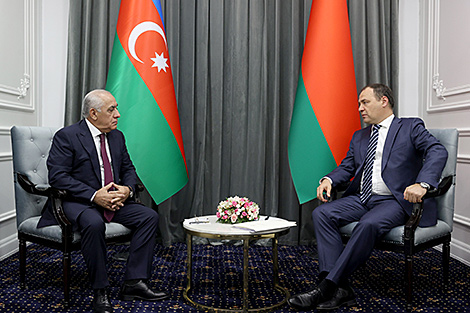 Головченко и Асадов обсудили развитие торгово-экономического сотрудничества Беларуси и Азербайджана
