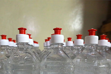 Ликеро-водочные заводы будут выпускать 23 т антисептика ежедневно