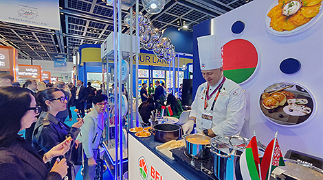 Оригинальные продукты и два выставочных павильона: экспозиция Беларуси покоряет выставку Gulfood в ОАЭ
