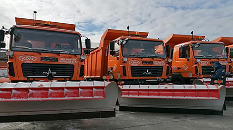 МАЗ поставил технику в Приморский край