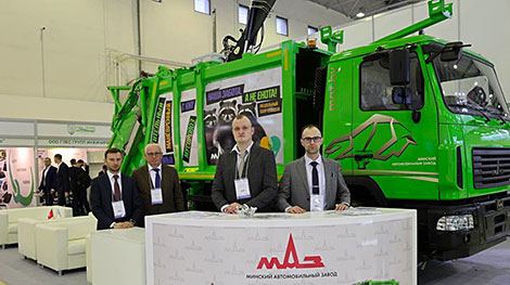 МАЗ представил новинки техники на выставке WASMA 2024 в России