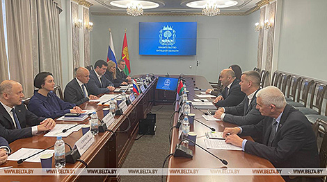 Строительство жилья и дорог, промкооперация. Беларусь и Липецкая область наметили большой пласт сотрудничества