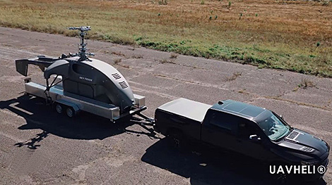 Беспилотный комплекс вертолетного типа SKY-TRUCK успешно прошел первые летные испытания