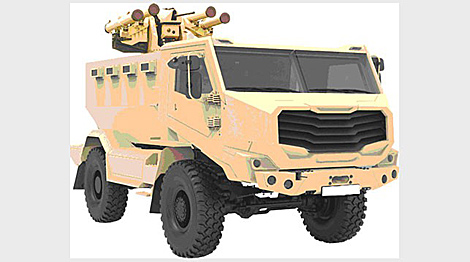 Универсальную боевую платформу белорусского производства впервые представят на MILEX