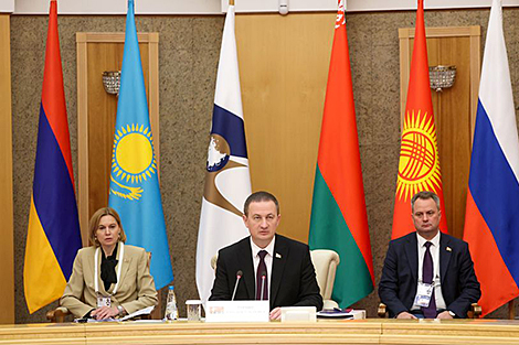 Турчин призвал за два года устранить правовые пробелы в ЕАЭС для развития взаимной торговли