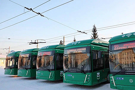 МАЗ передал Уфе партию троллейбусов 