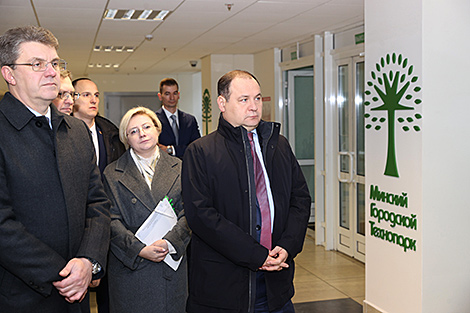 Новые технологии для разных отраслей. Головченко посещает Минский городской технопарк