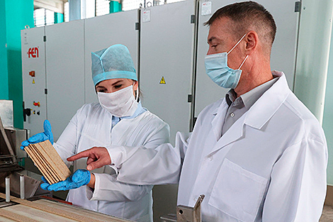 Полоцкий хлебозавод стал выпускать новые виды хлебцев по итальянской технологии