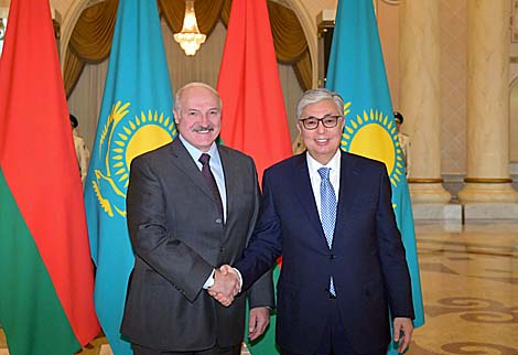 Лукашэнка: адносіны Беларусі і Казахстана заўсёды будуць добрымі