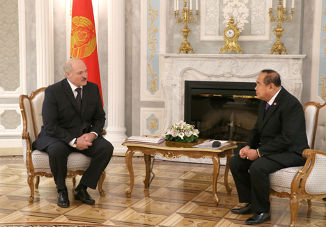 Лукашэнка выступае за стварэнне поўнамаштабнай дагаворна-прававой базы супрацоўніцтва з Тайландам