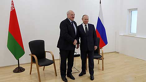 Лукашэнка: Беларусь і Расія захавалі адзінства і поўныя рашучасці ўмацаваць яго