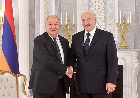 Лукашэнка: у нас няма закрытых тэм у адносінах з Арменіяй