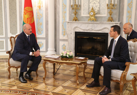 Лукашэнка прапануе падняць планку гандлёва-эканамічнага супрацоўніцтва з Польшчай