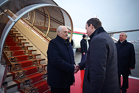 Пачаўся рабочы візіт Лукашэнкі ў Расію, у Маскве Прэзідэнт прыме ўдзел у пасяджэнні ВДС