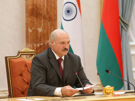 Беларусь гатова выбудоўваць больш глыбокія і шырокія адносіны з Індыяй