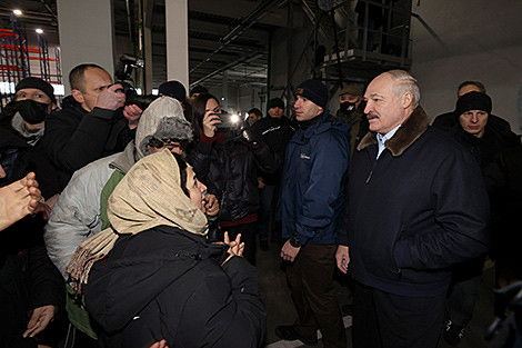Лукашэнка: у Беларусі гатовы зрабіць усё для бежанцаў, трапіўшых у бяду