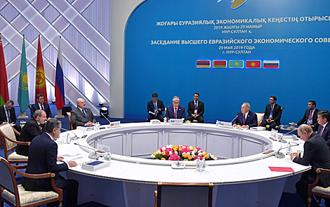 Лукашэнка на саміце ЕАЭС назваў галоўную задачу бягучага дня ў развіцці саюза