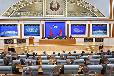 Вынікі комплекснай праверкі Узброеных Сіл. Лукашэнка сабраў ваенных для 