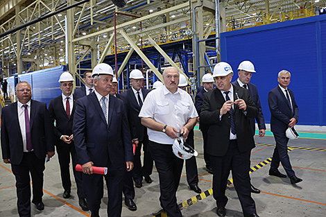 Лукашэнка: Мёрскі металапракатны завод цяпер дзяржаўнае прадпрыемства