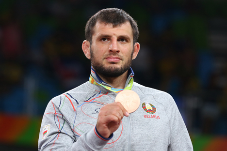 Беларускі спартсмен Джавід Гамзатаў заваяваў бронзу Алімпіяды ў грэка-рымскай барацьбе