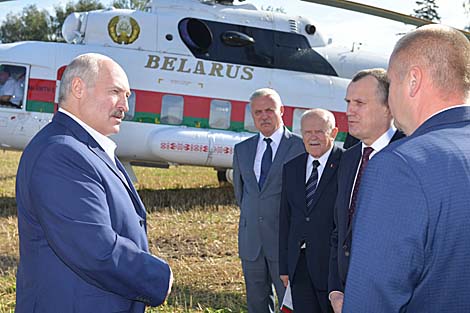 Лукашэнка падкрэслівае важнасць культуры земляробства і стратэгіі ў арганізацыі ўборачнай