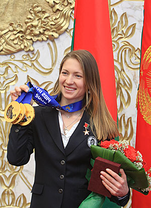 Тэнісістка Серэна Уільямс - лепшая спартсменка года па версіі АІПС, біятланістка Домрачава - другая