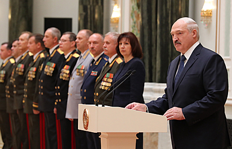 Лукашэнка падкрэслівае важнасць міру ў Беларусі ў эпоху глабальнай ваеннай нестабільнасці