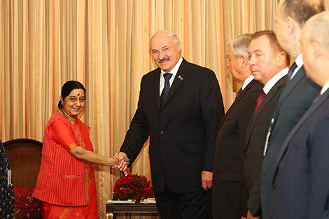 Лукашэнка разлічвае на выхад беларуска-індыйскіх адносін на якасна новы ўзровень