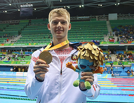 Беларус Ігар Бокій стаў трохразовым паралімпійскім чэмпіёнам у Рыа