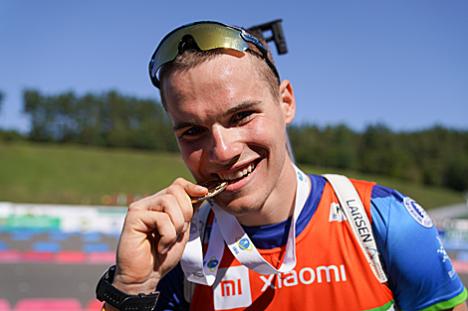 Лукашэнка павіншаваў юніёрскую зборную па біятлоне і яе лідара з дастойным выступленнем на ЧС