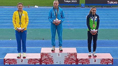 Беларуска Пруднікава перамагла на Дэфлімпійскіх гульнях у сямібор'і