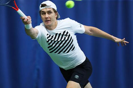 Беларускі тэнісіст Ягор Герасімаў прабіўся ў 1/8 фіналу турніру ў Сафіі