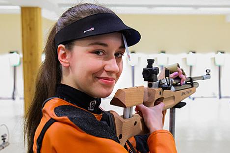 Беларуска Уладзіслава Пранько заваявала золата Кубка Расіі па кулявой стральбе