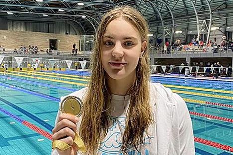 Плыўчыхі Шкурдай і Куляшова атрымалі перамогі на турніры ў Венгрыі