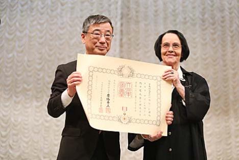 Беларускаму харэографу Клары Малышавай уручылі японскі ордэн Узыходзячага Сонца