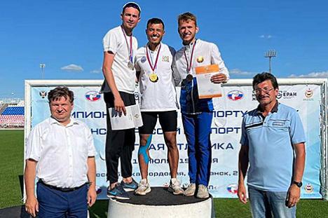 Беларускія лёгкаатлеты заваявалі дзевяць узнагарод чэмпіянату і першынства Расіі па спорце глухіх