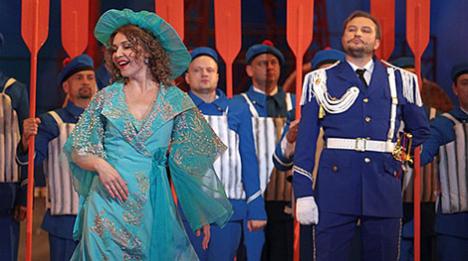 Творчая сустрэча напярэдадні спектакля 