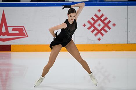 Фігурысты Пузанаў і Сафонава пазмагаюцца за алімпійскія пуцёўкі на турніры ў Кітаі