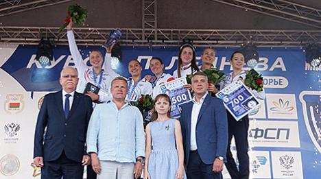 Беларуска Гурэева ўзяла бронзу дамашняга этапу Кубка Ляднёва па пяцібор'і
