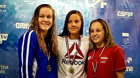 Настасся Шкурдай устанавіла новы рэкорд Беларусі ў плаванні на 100 м на спіне