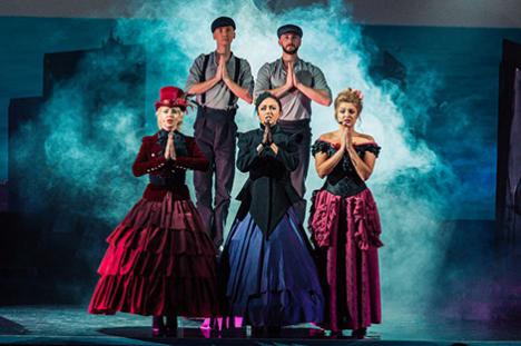 Тэатр эстрады прэзентаваў гледачам мюзікл-дэтэктыў 