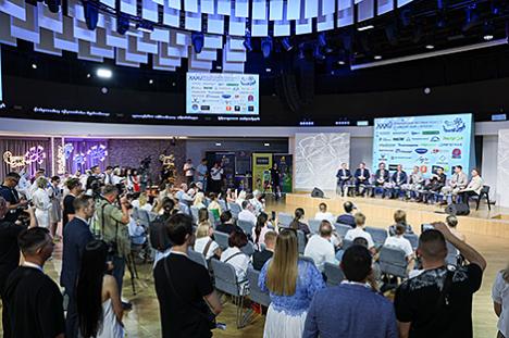 Міжнародны прэс-цэнтр адкрылі на 