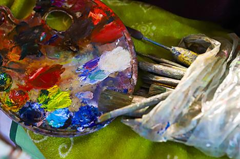 Каля 55 твораў мастака Валерыя Шкарубы прадставяць на выставе ў Мінску