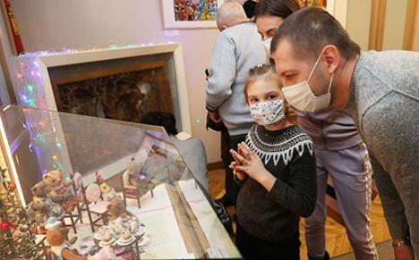 Выстаўку калядных батлеек адкрылі ў Брэсце