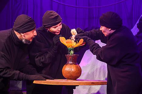 Прэм'еру спектакля без слоў 