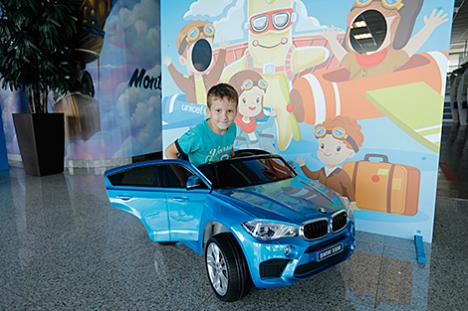 У Нацыянальным аэрапорце Мінск прэзентавалі магчымасці дружалюбнай дзецям граніцы