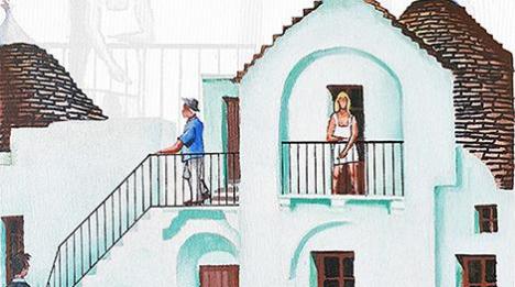 НЦСМ прадставіў выставу работ італьянскага мастака Міма дэ Фелічэ