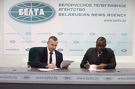 БЕЛТА і Зімбабвійская тэлерадыёвяшчальная карпарацыя падпісалі мемарандум аб супрацоўніцтве