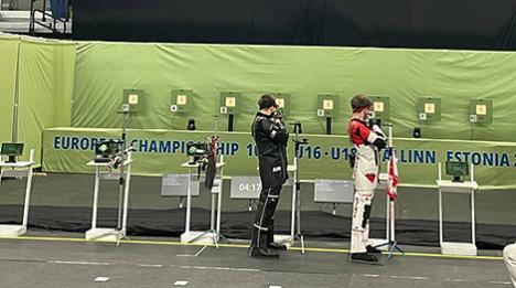 Беларус Ліванцоў перамог на чэмпіянаце Еўропы сярод юніёраў па кулявой стральбе