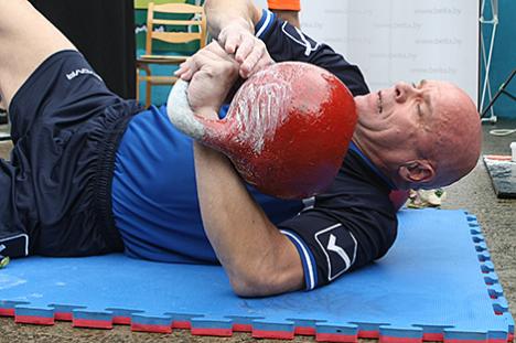 Беларускі атлет Вячаслаў Харанека пабіў сусветны рэкорд у гіравым спорце